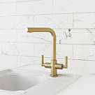 Swirl Dolce Tap Brushed Brass