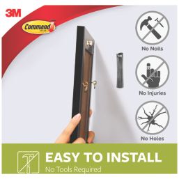 Command Silver Self-Adhesive Picture Hanger