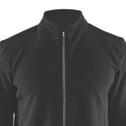 Blaklader  Microfleece Jacket Black/Hi-Vis Yellow X Large 43" Chest