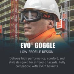 JSP EVO Single Lens Safety Goggles