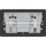 British General Evolve 13A 2-Gang SP Switched Socket + 3.25A 45W 2-Outlet Type C USB Charger Matt Black with Black Inserts