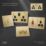 LAP  13A 2-Gang DP Switched Switched Sockets Satin Brass  with Black Inserts 5 Pack