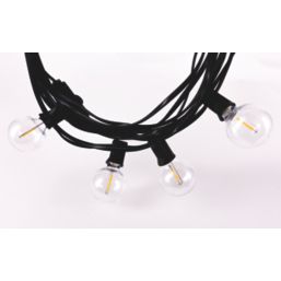 TCP  10m Indoor & Outdoor LED Filament Festoon Lights 8W