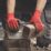 Site SWG440 Safety Gloves Red / Black Large