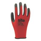 Site SWG440 Safety Gloves Red / Black Large