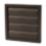 Manrose Flap Vent Brown 125mm x 125mm