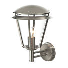 Antler Outdoor Wall Light Brushed Stainless Steel