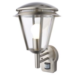 Antler Outdoor Wall Light Brushed Stainless Steel