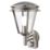 Antler Outdoor Wall Light Brushed Stainless Steel