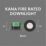 4lite Kana Fixed  Fire Rated LED Downlight  Black 5/7W 640lm-830lm
