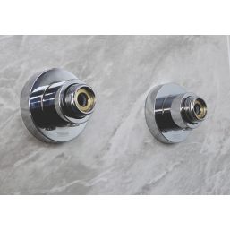 Bristan Carre Rear-Fed Exposed Chrome Thermostatic Mixer Shower