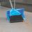 Hillbrush Lobby Dustpan & Soft Angle Brush Set Blue