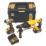 DEWALT DCK2099P2T-GB 18V 2 x 5.0Ah Li-Ion XR Brushless Cordless SDS Plus Drill & Impact Driver Twin Pack
