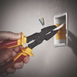 Erbauer  VDE M-F Combination Pliers 8¼" (210mm)