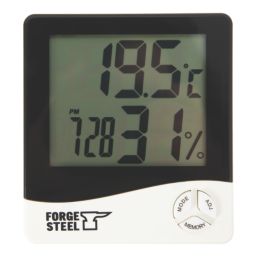 Forge Steel  Thermometer & Hygrometer
