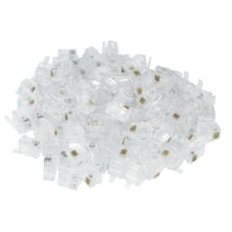 Philex RJ11 6P/4C Connector Plugs 100 Pack