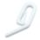 Renaissance Plastic Curtain Hooks White 100 Pack
