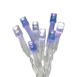 1080 LED Indoor & Outdoor Blue & White Icicle Christmas Lights
