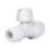 Hep2O  Plastic Push-Fit Reducing Keyless Tee 15mm x 10mm x 10mm