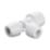 Hep2O  Plastic Push-Fit Reducing Keyless Tee 15mm x 10mm x 10mm