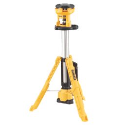 DEWALT 3000-Lumen LED Yellow Battery-operated Stand Work Light in the Work  Lights department at