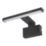 LAP Craven 300mm LED Mirror Light Black 9W 900lm