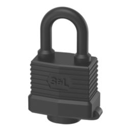 Smith & Locke  Laminated Steel Keyed Alike  Closed Shackle  Padlocks 50mm 4 Pack