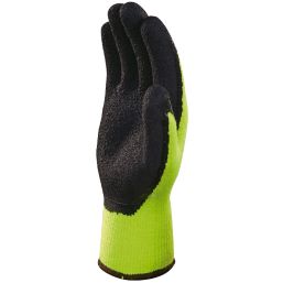 Delta Plus Apollon VV735 Latex Thermal Work Gloves Yellow/Black Large