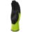 Delta Plus Apollon VV735 Latex Thermal Work Gloves Yellow/Black Large