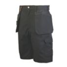 Scruffs Trade Flex Holster Work Shorts Black 36" W