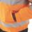 Site Battell Hi-Vis Pilot Jacket Orange X Large 44-46" Chest