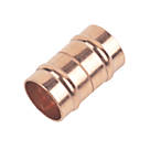 Flomasta  Copper Solder Ring Equal Couplers 15mm 10 Pack