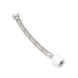 Hep2O Push-Fit Flexible Tap Connectors 22mm x 3/4" x 300mm 2 Pack