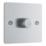LAP  1-Gang 2-Way LED Dimmer Switch  Brushed Steel with Colour-Matched Inserts