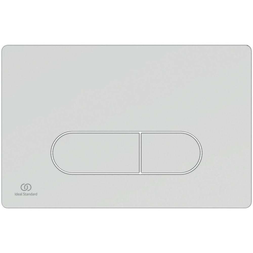 Ideal Standard Oleas P1 DualFlush Pneumatic Flushing Plate Chrome Screwfix