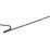 Roughneck 64-611 Fencing Pins 1.2m x 7.5mm Black 10 Pack
