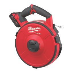 Milwaukee M18FPFT-20230MSET 18V 2 x 2.0Ah Li-Ion RedLithium Brushless Cordless Powered Fish Tape 30m (98')