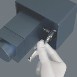 Wera Bicycle 9 Interchangeable Ratchet Screwdriver Set 10 Pieces