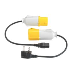 Kewtech 110V PAT Test Leads 300mm