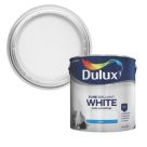 Dulux  2.5Ltr Pure Brilliant White Matt Emulsion  Paint