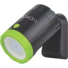 Luceco  Rechargeable LED Inspection Light Black/Green 500lm