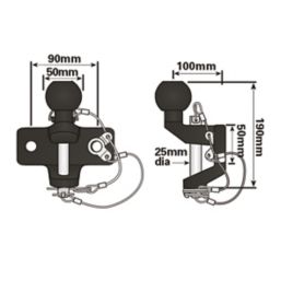 Maypole  Ball & Pin Towing Hitch
