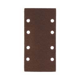 Flexovit  A203F 120 Grit 8-Hole Punched Multi-Material Sanding Sheets 185mm x 93mm 6 Pack