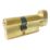 Smith & Locke  6-Pin Cylinder Thumbturn Lock 35-35 (70mm) Polished Brass