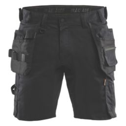 Blaklader  Lightweight Stretch Shorts Black 32" W