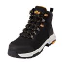 Site Stornes Size 8  Black Waterproof Steel Toe Cap Safety Boots