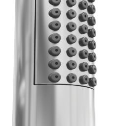 Swirl Melba HP Rear-Fed Exposed Chrome Thermostatic Multi-Head Shower