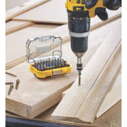 DEWALT  6.35mm Hex Shank Mixed Screwdriver Bit Set 32 Pcs