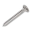 Easydrive  PZ Countersunk Self Tapping Screws 6ga x 1 1/2" 100 Pack