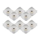3M Aura Comfort Cool Flow Particulate 9332+ Disposable Valved Respirator P3 10 Pack
